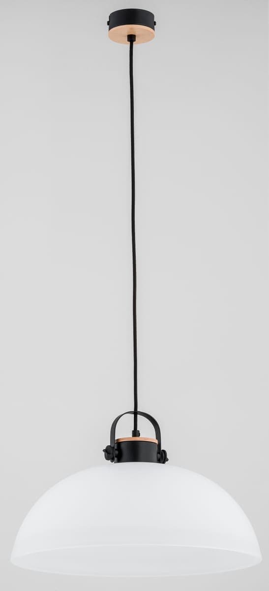 Lustra Alfa Bolo Big Drewniana 1xE27