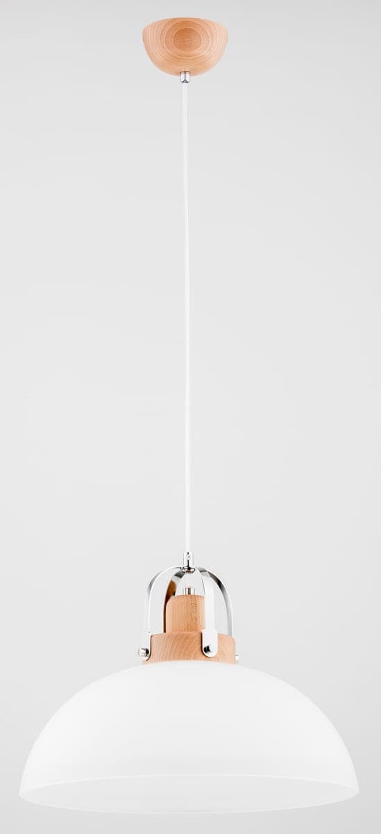 Lustra Pendul Alfa Eclat Lemn 1xE27