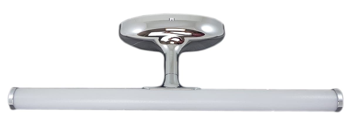 Corp LED baie inox, 6W, 6500K, lumina rece, cu protectie IP44, 400mm