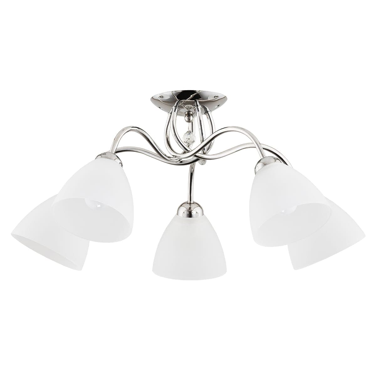 Lustra Alfa Amarillo Chrome 5xE27