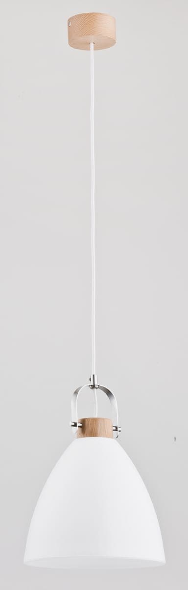Lustra Pendul Alfa Hermina Lemn 1xE27