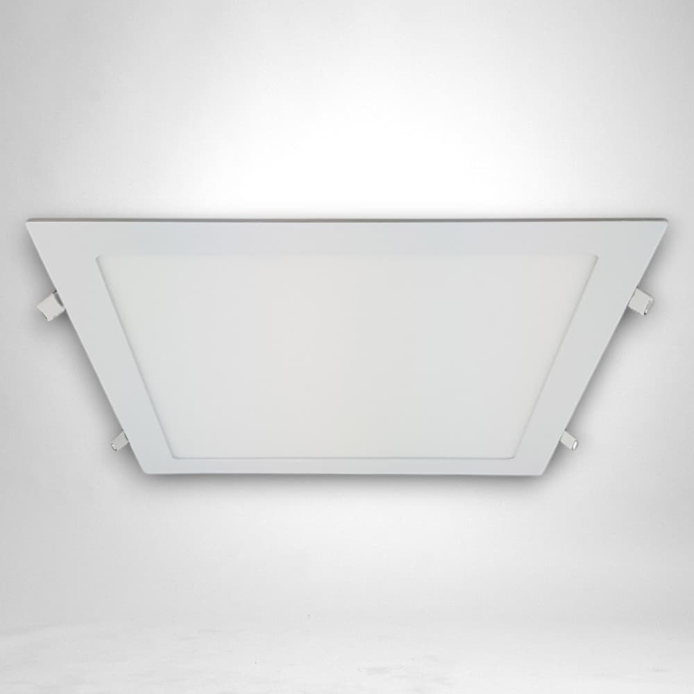 Spot Led Slim incastrat Patrat 300x300mm, 24W=200W, 6400K, lumina rece