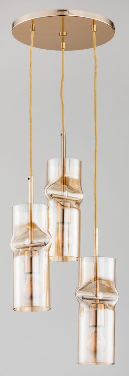 Lustra Pendul Alfa Kapris Aurie 3xE27
