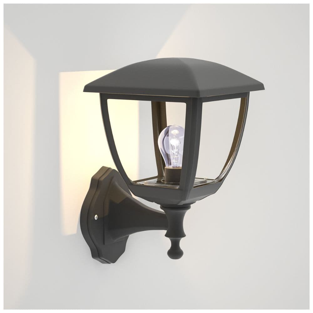 Felinar Perete Negru E27, IP44