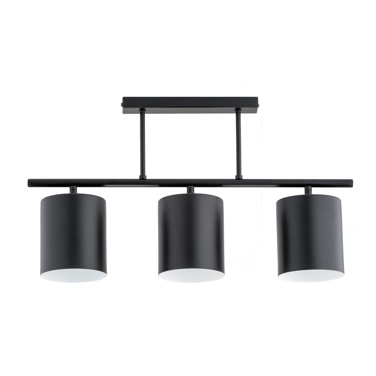 Lustra Alfa Arczi Neagra 3xE27
