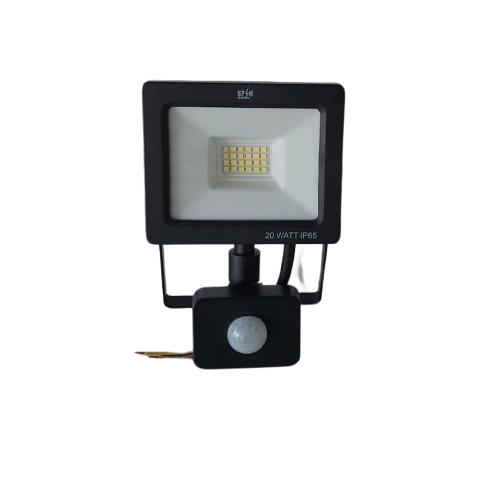 Proiector Led cu Senzor de Miscare 20W=100W,SMD Galaxy, 6000K, lumina rece 165x118mm