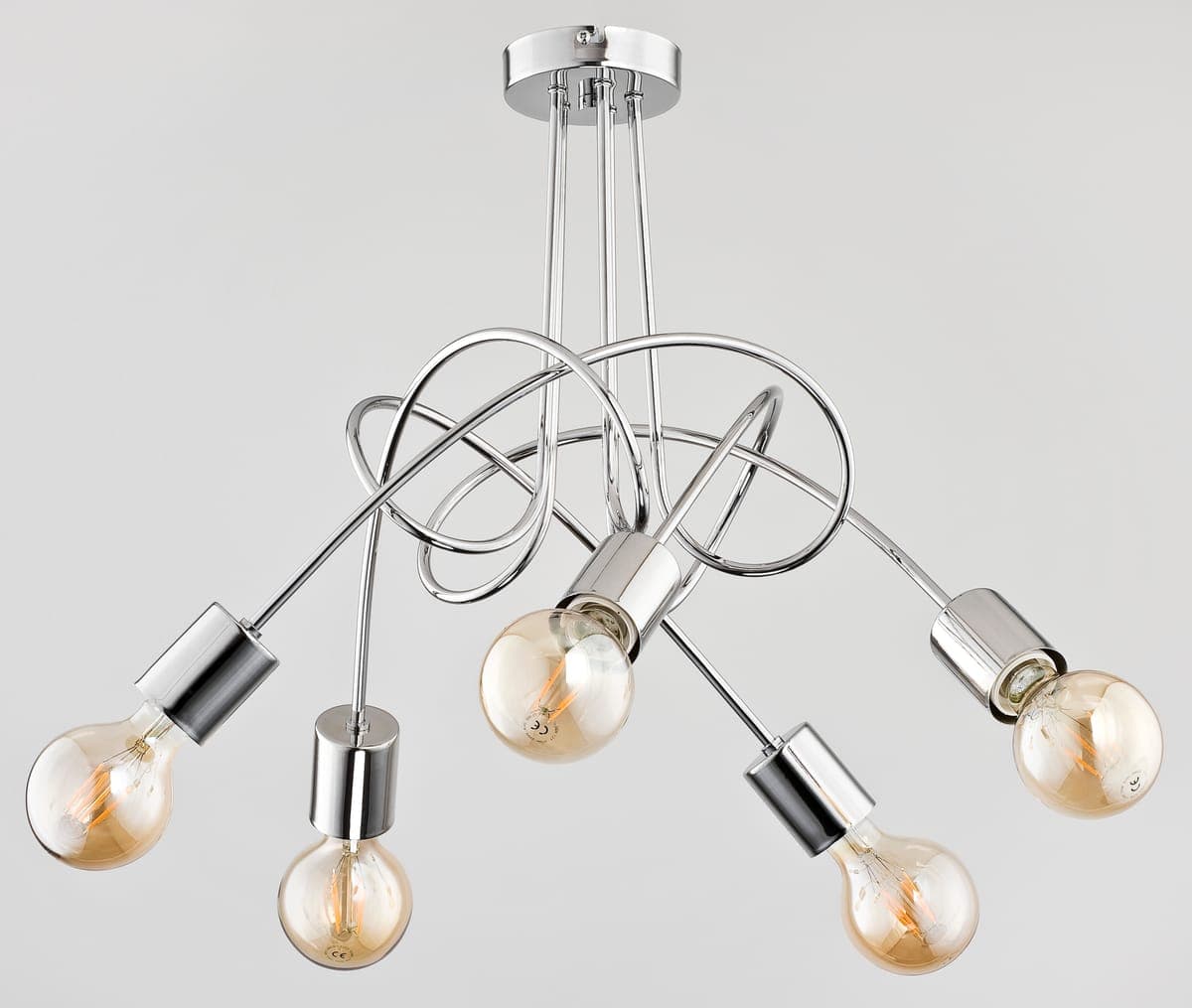 Lustra Alfa Tango Chrome 5xE27