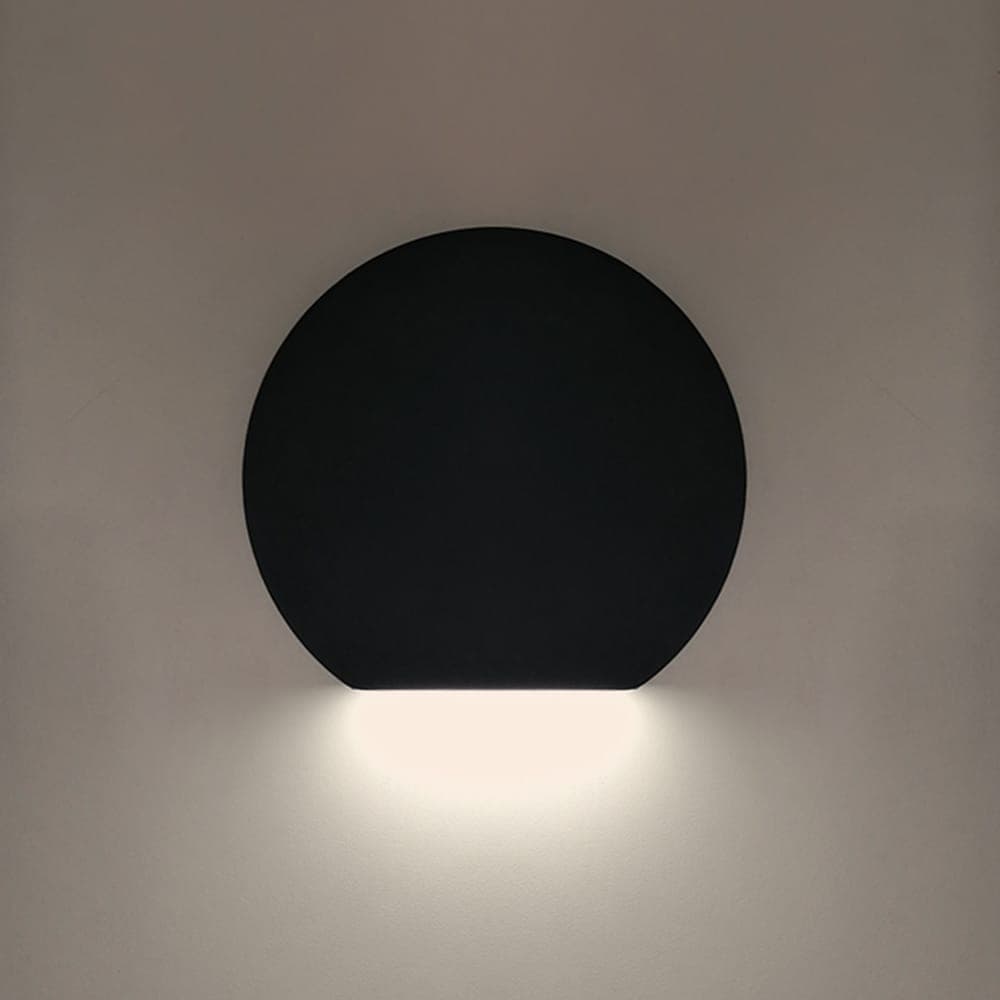 Aplica Semicerc Perete  Ø135, 7W 3000K, lumina calda, cu protectie IP65