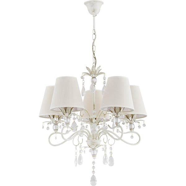 Candelabru Alfa Lukrecja Alba 5xE14