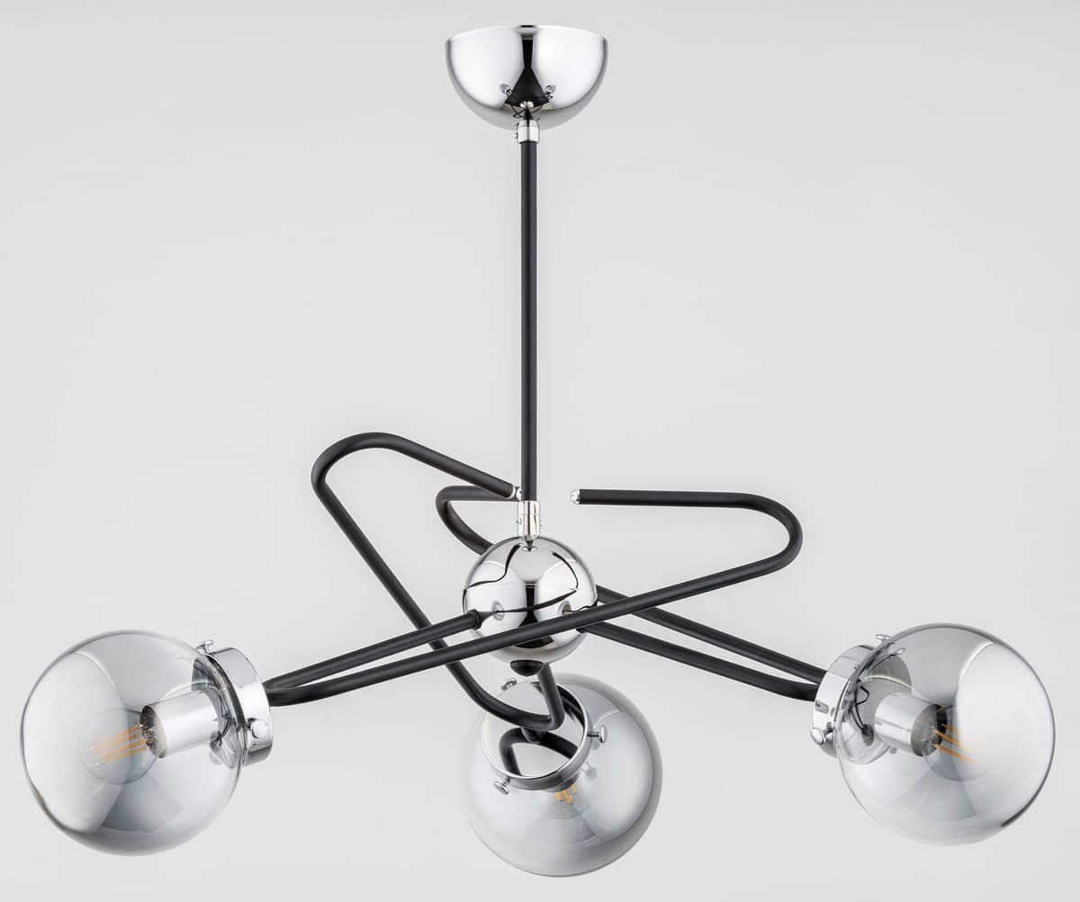 Lustra Alfa Sagito Chrome 3xE14