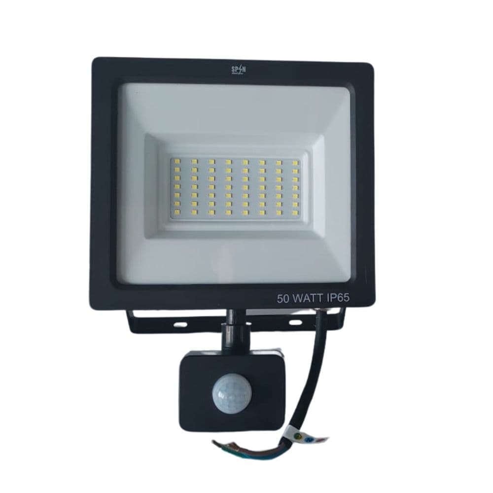 Proiector Led cu senzor 50W=200W,SMD Galaxy 6000K, lumina rece 225x178mm