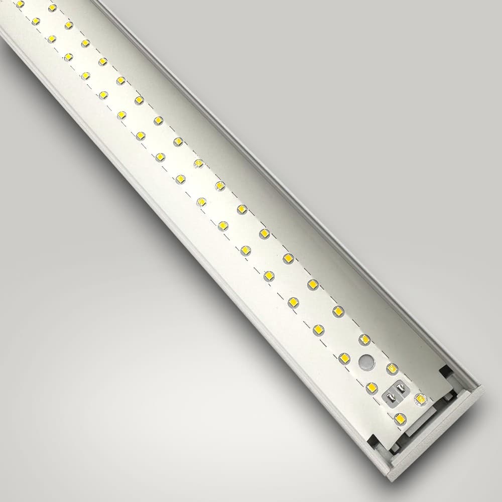 Corp LED liniar interconectabil, 20W, 5000K, alb