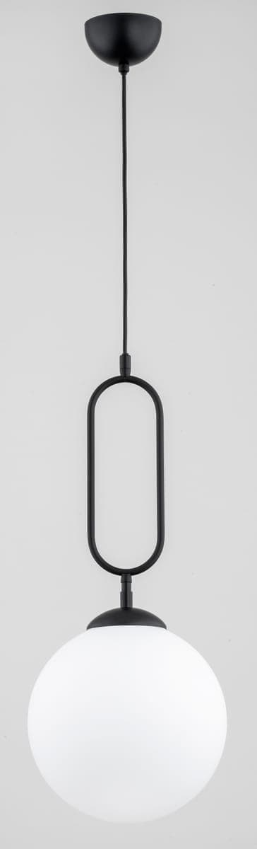 Lustra Pendul Alfa Vavil 250 Pro Neagra & Alba 1xE27