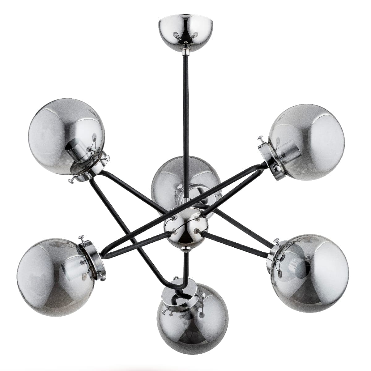 Lustra Alfa Galaxy Chrome 6xE14