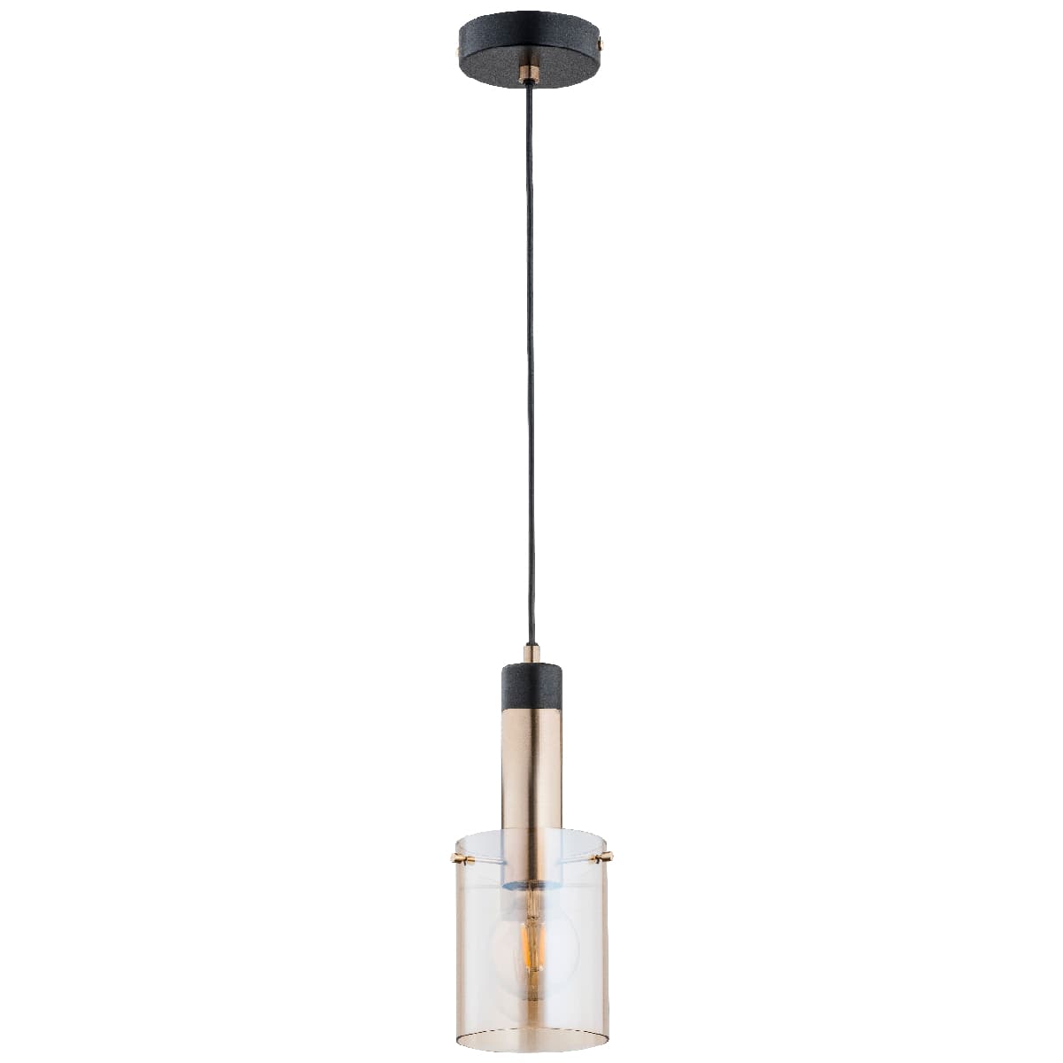 Lustra Pendul Alfa Bella Aurie 1xE27
