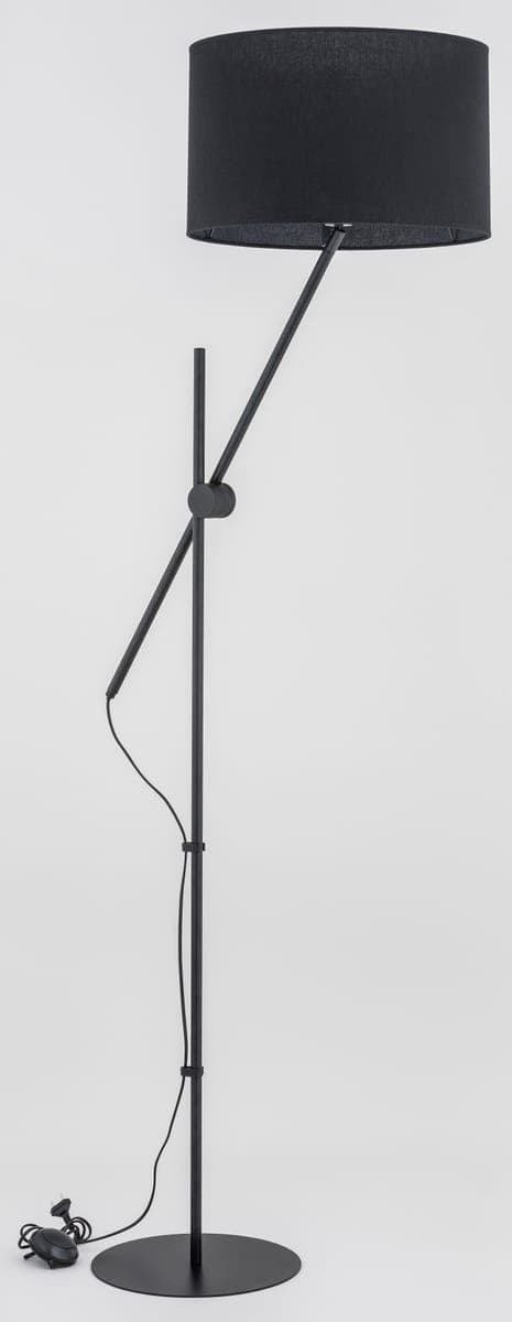 Lampa De Podea Alfa Lora Neagra 1xE27
