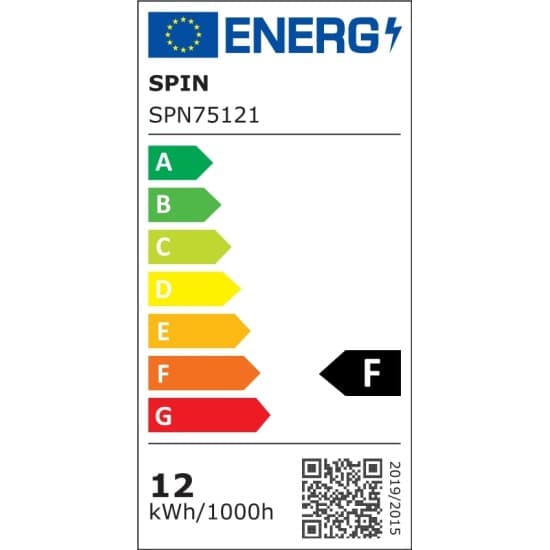 Spot Sina Alb 12W=120W, 3000K, lumina calda