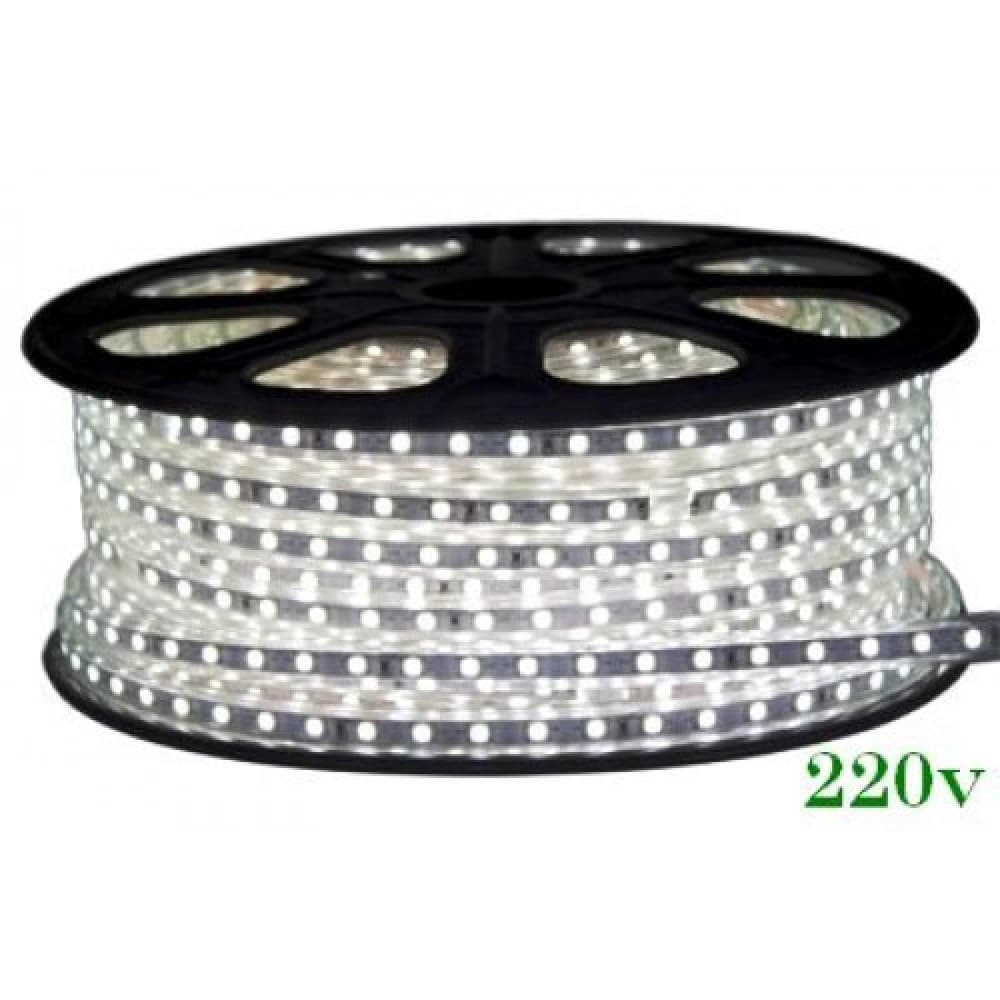 Banda Led 220V 6400K 14.4W/M Ip65 60Led/M 5050, lumina rece
