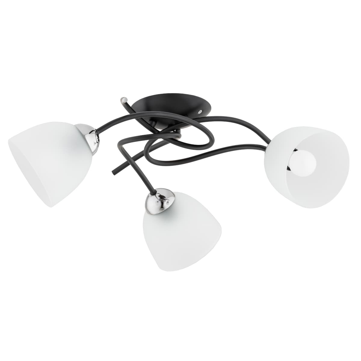 Lustra Alfa Verwil Neagra 3xE27