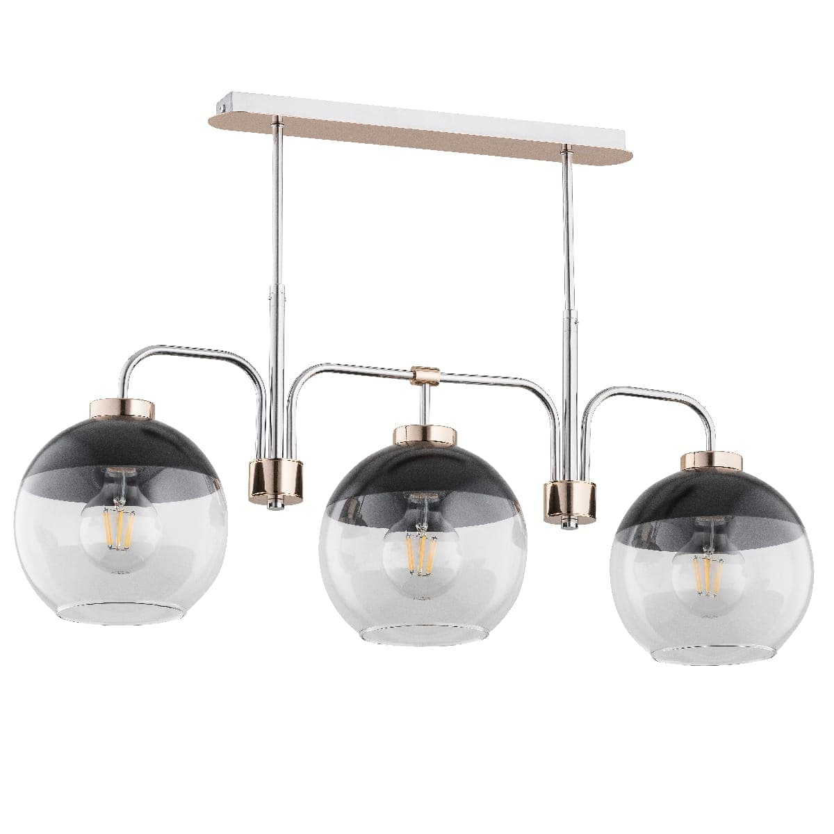 Lustra Alfa Almary Chrome 3xE27