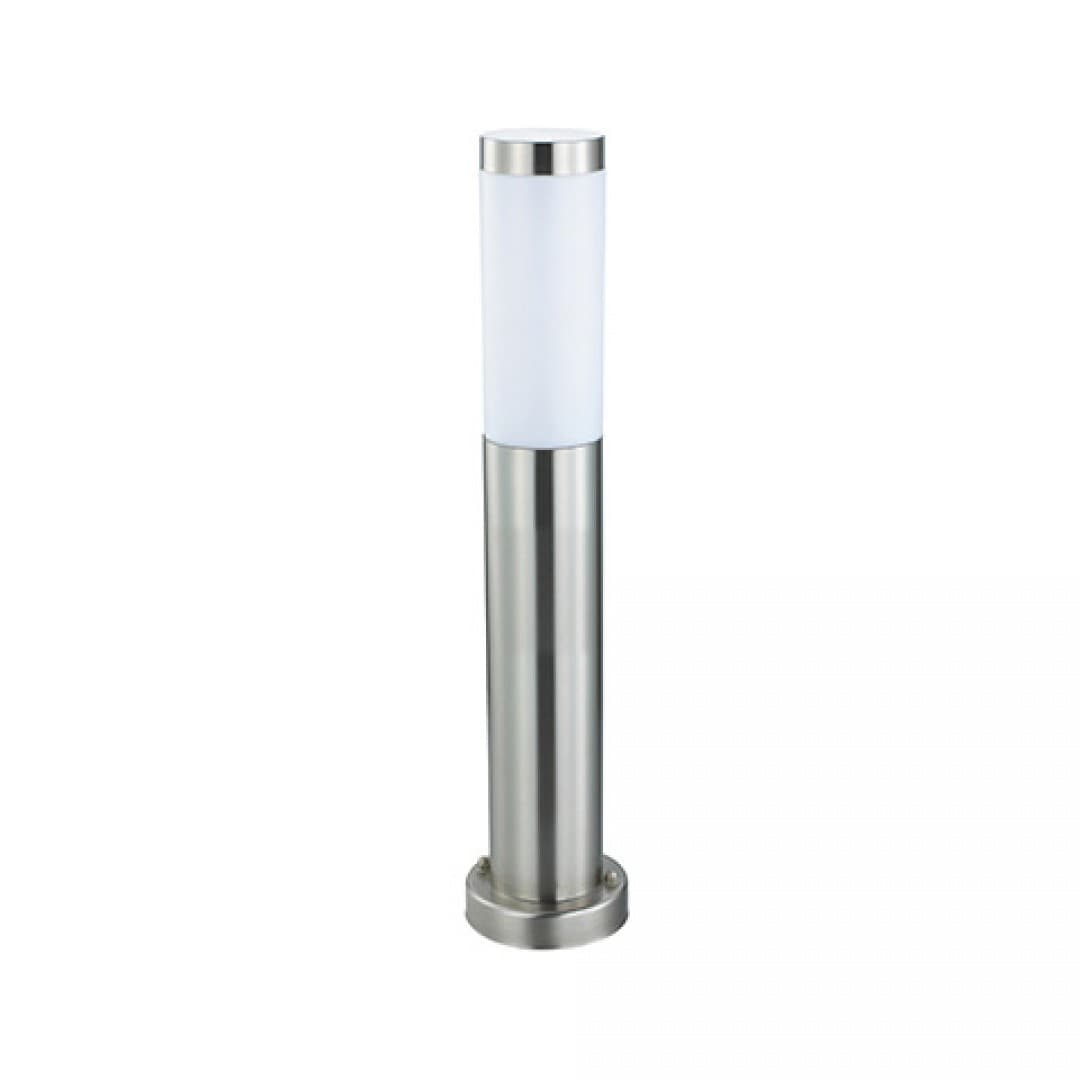 Stalp de gradina crom, 1xE27, 500X76X110mm