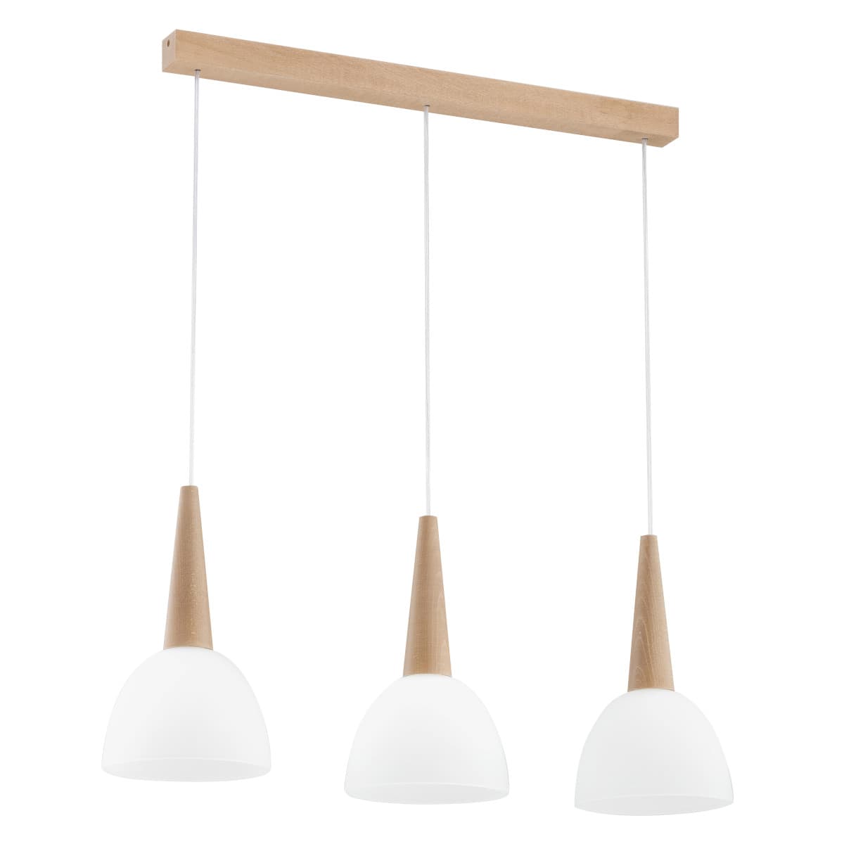 Lustra Pendul Alfa Bera Lemn 3xE27