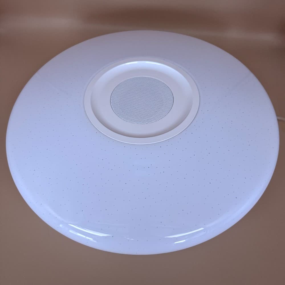 Plafoniera LED SMART cu muzica, 24W, 390x62mm, RGB+W