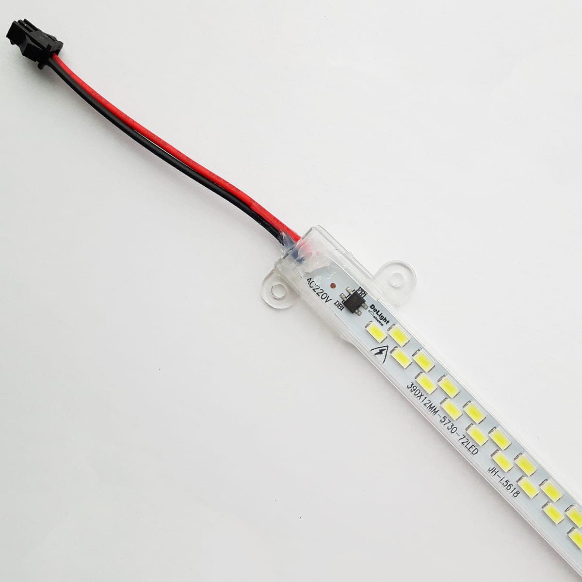 Banda LED in profil rigida 5W, 210Lm, 400x14 mm, 6400k - lumina rece, IP65