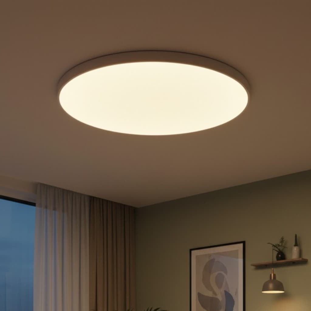 Plafoniera LED Versa IP40 Rama Alba, 24W, 300x25mm, 3000-6500K