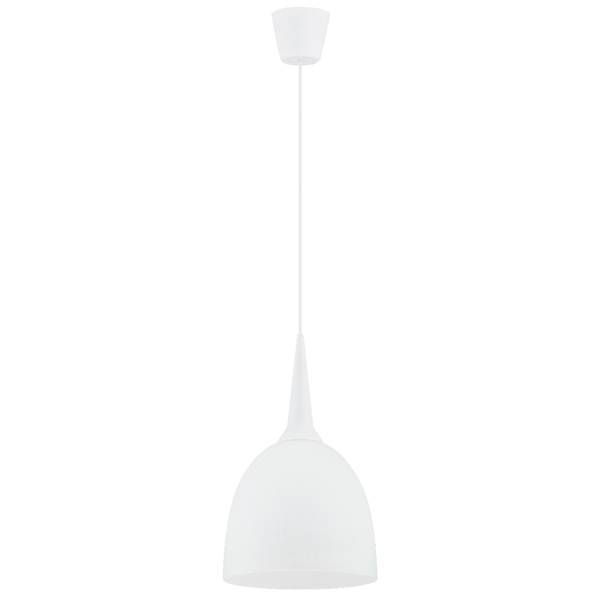 Lustra Pendul Alfa Uni Alba 1xE27