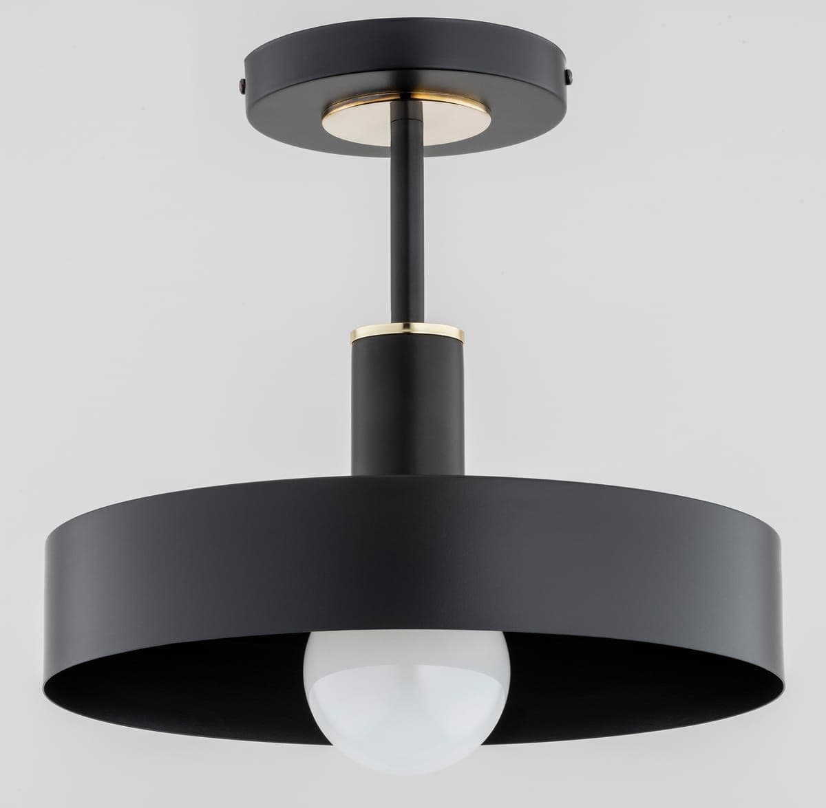 Lustra Alfa Beryt Neagra 1xE27