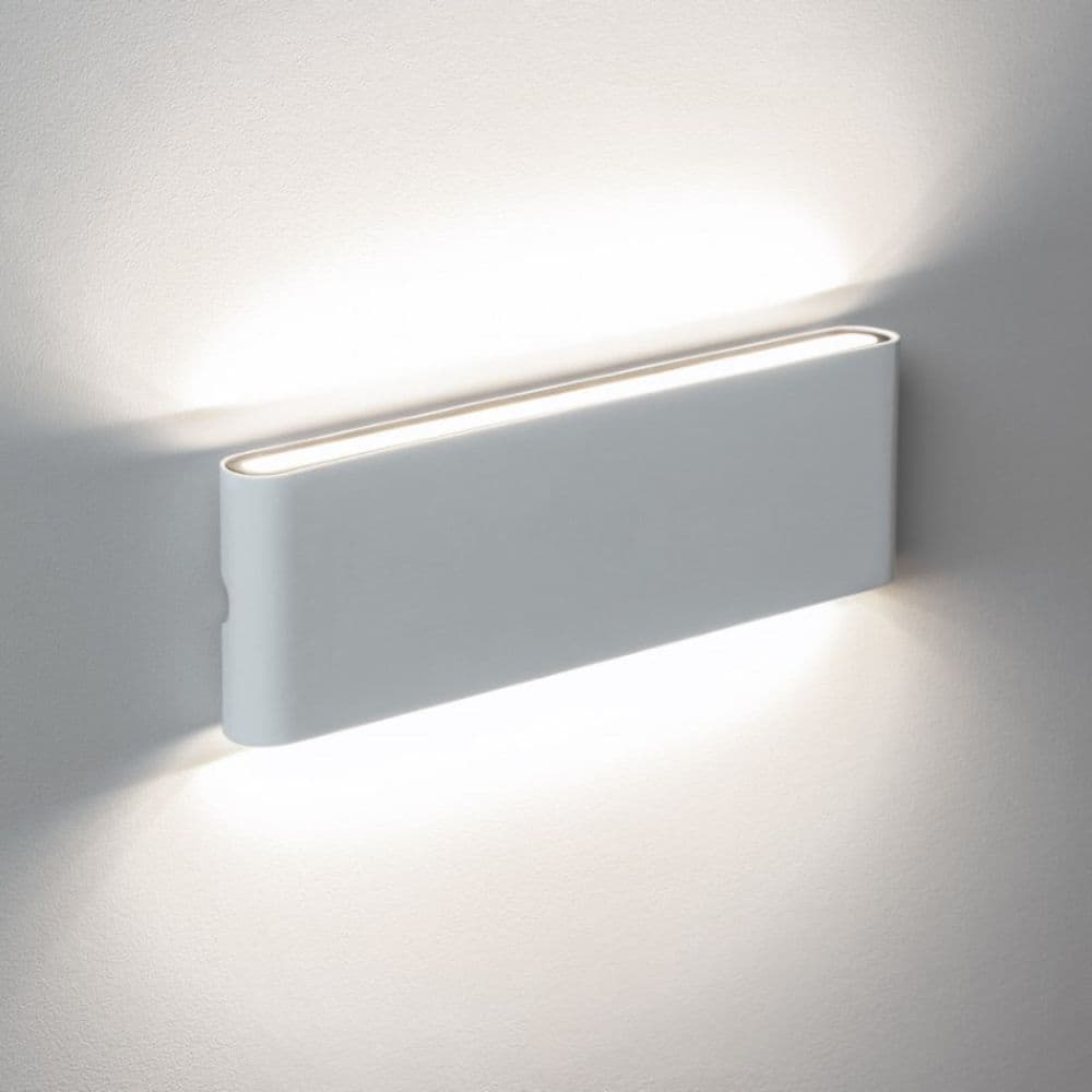 Aplica de exterior extra-plata Long  , 24W=160W, 3000K, lumina calda, 2160Lm, IP65