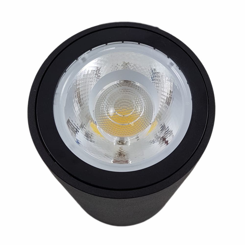 Spot Negru Pe Sina 12W=120W, 4000K, lumina neutra