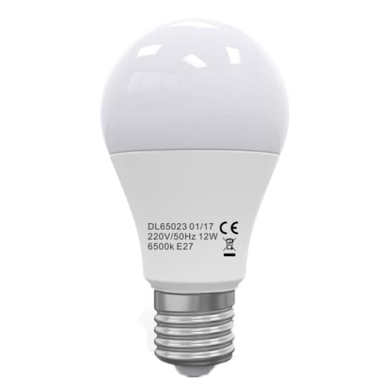 Bec Led E27, model glob A60, 12W=100W,lumina neutra,ore functionare 15.000