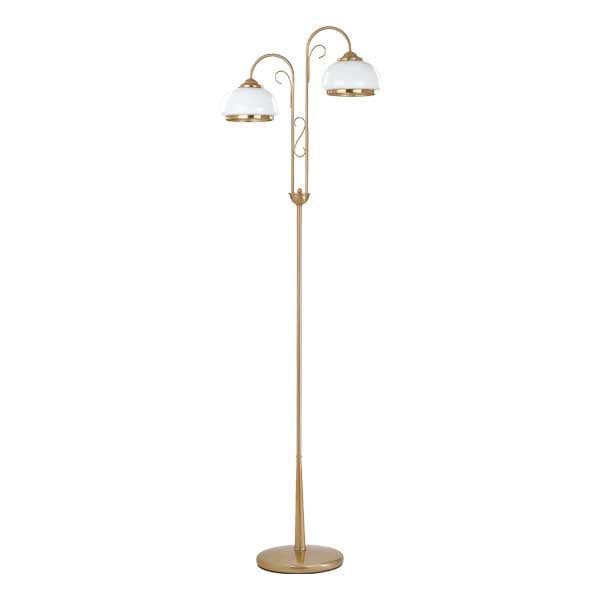 Lampa De Podea Alfa Paris Aurie 2xE27