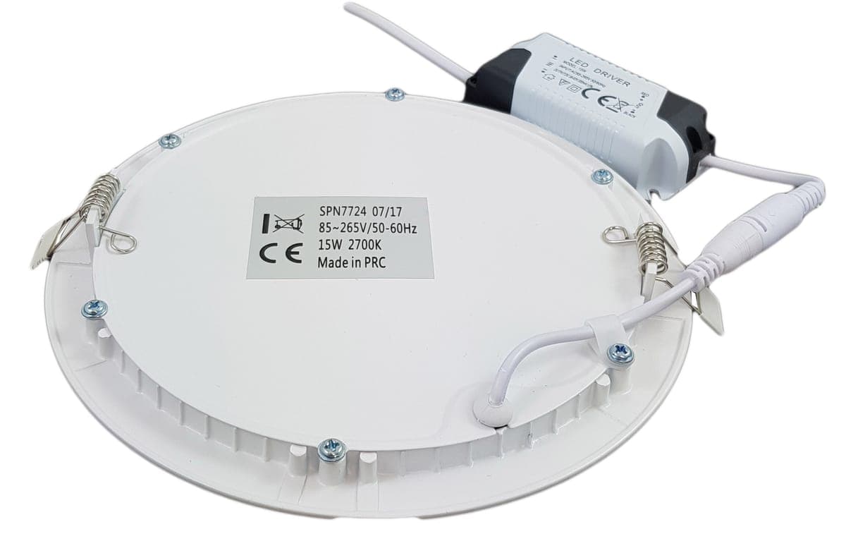 Spot Led Slim incastrat Ø187, 15W=100W  6400K, lumina rece