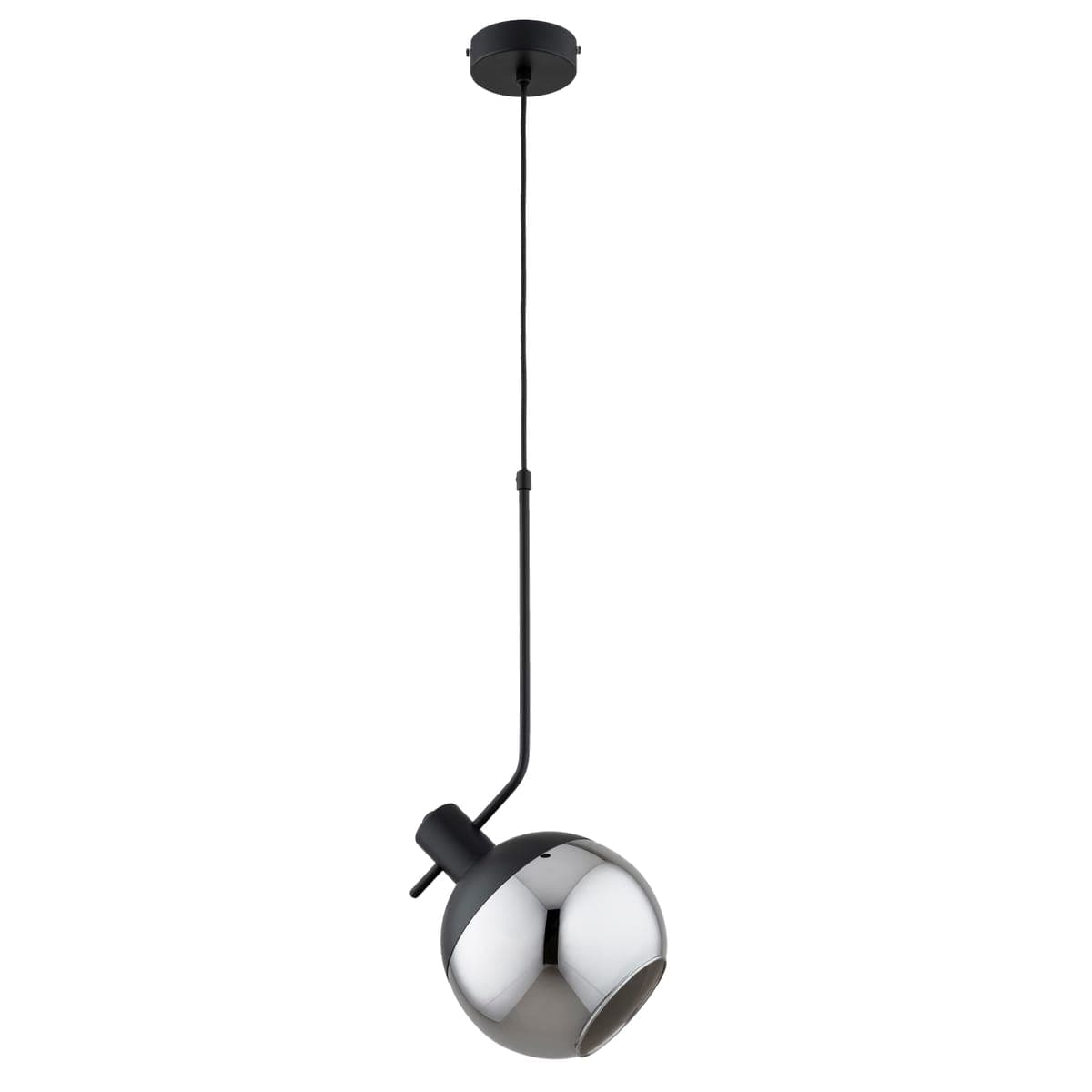Lustra Pendul Alfa Velto Neagra 1xE27