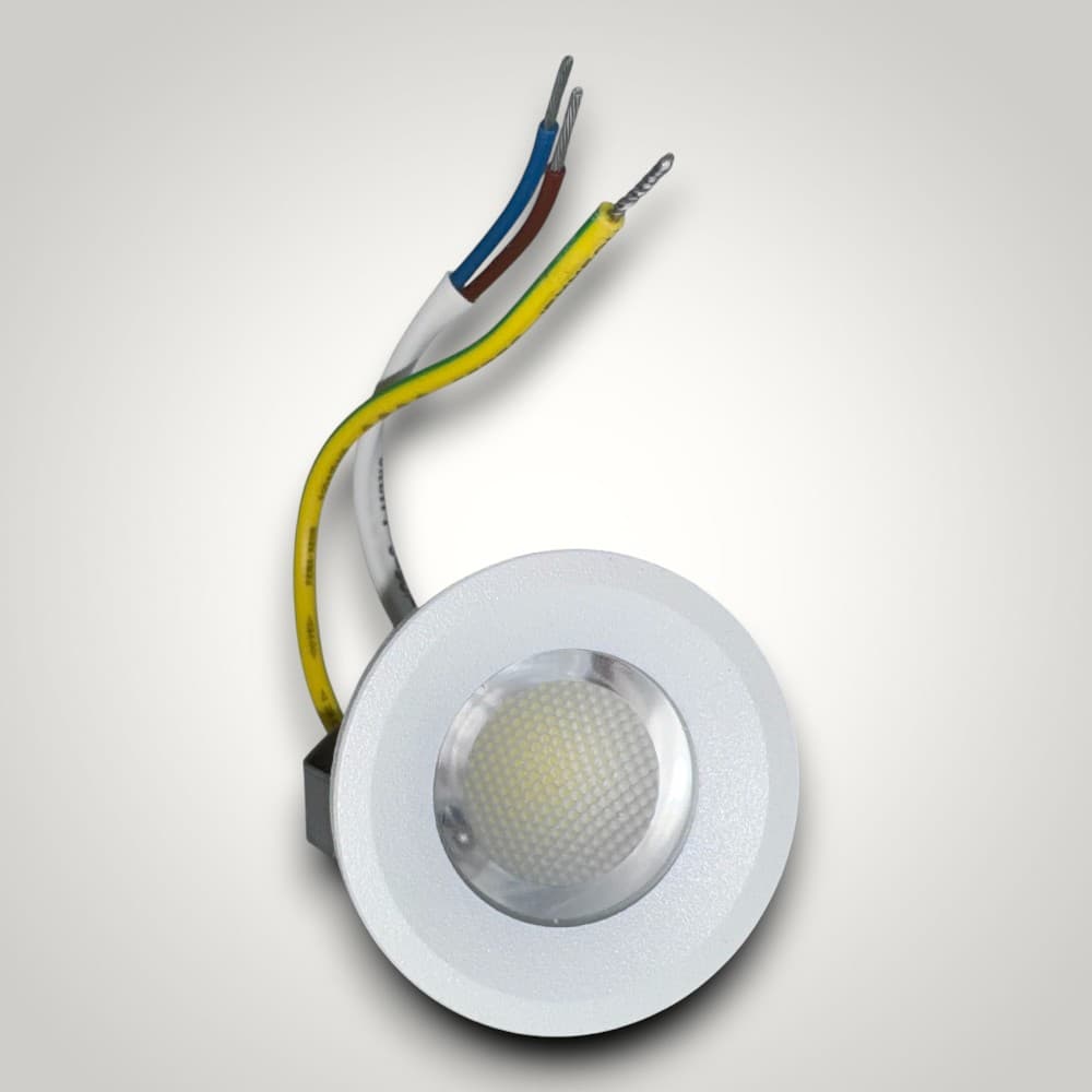 Spot LED Mobila Rotund Ø35, 3W, 6000K, lumina rece