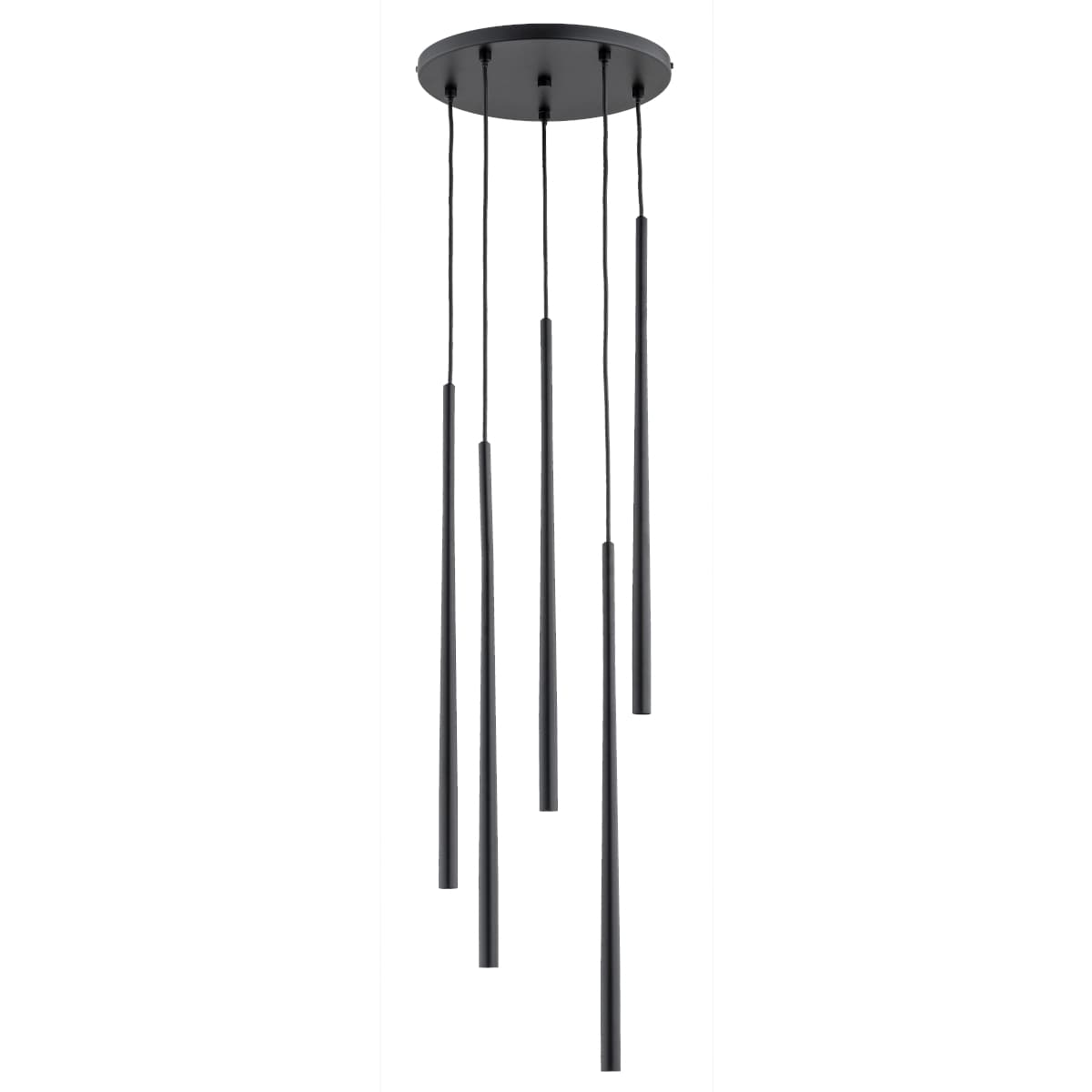 Lustra Pendul Alfa Carmen Neagra 5Xg9 Led
