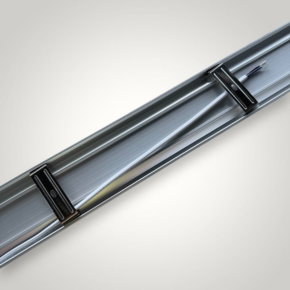 Corp Led Fida aluminiu, 40W=80W, 6400K, lumina rece