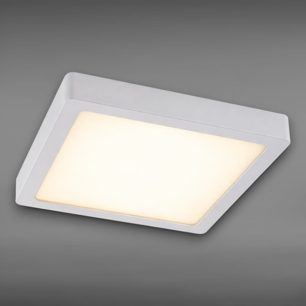 Spot Led Patrat 280X280X37mm, aplicat, 24W=200W, 2700K, lumina calda