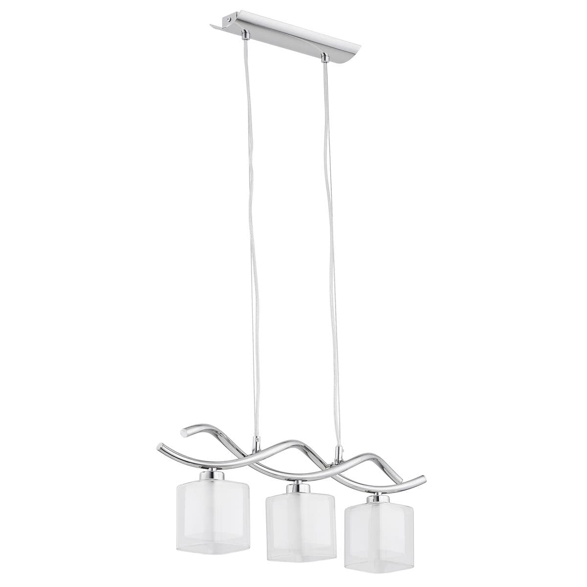 Lustra Pendul Alfa Illusion Chrome 3xE14