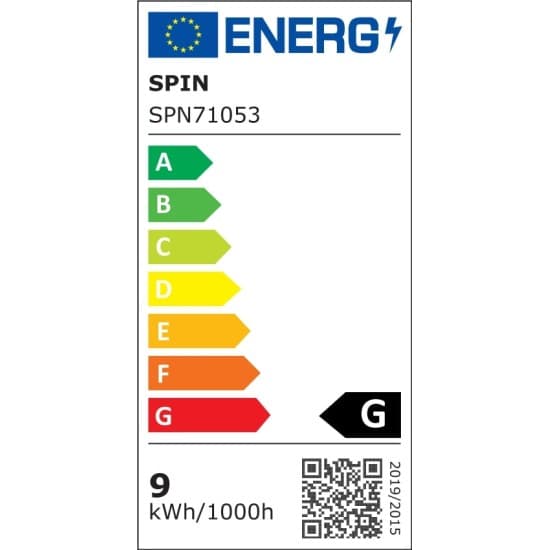 Corp LED baie, 9W, 6500K, lumina rece, cu protectie IP44, 420mm
