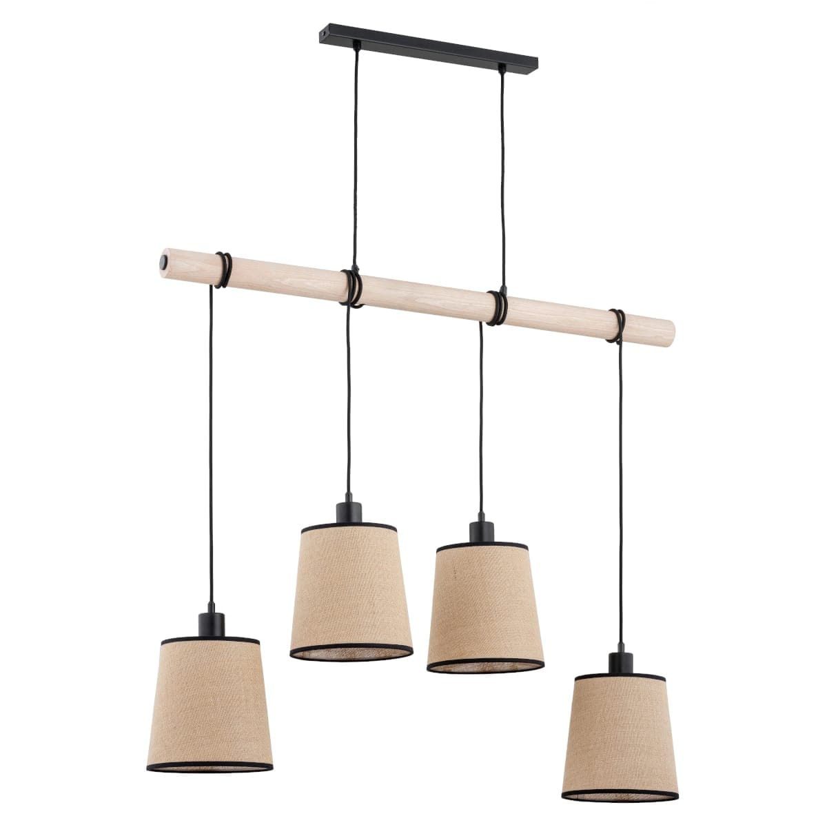 Lustra Pendul Alfa Reja Lemn 4xE27