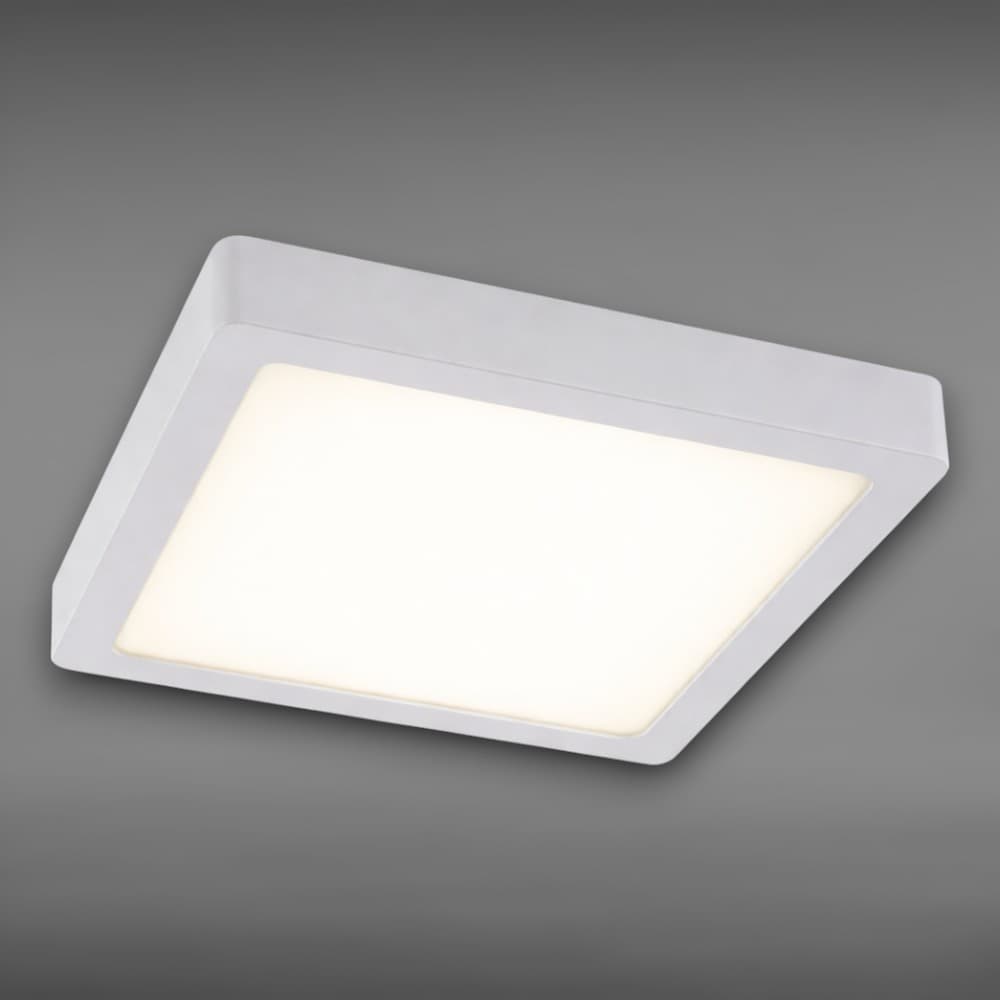 Spot Patrat Led 220X220X37mm, aplicat, 18W=150W, 4100K, lumina neutra