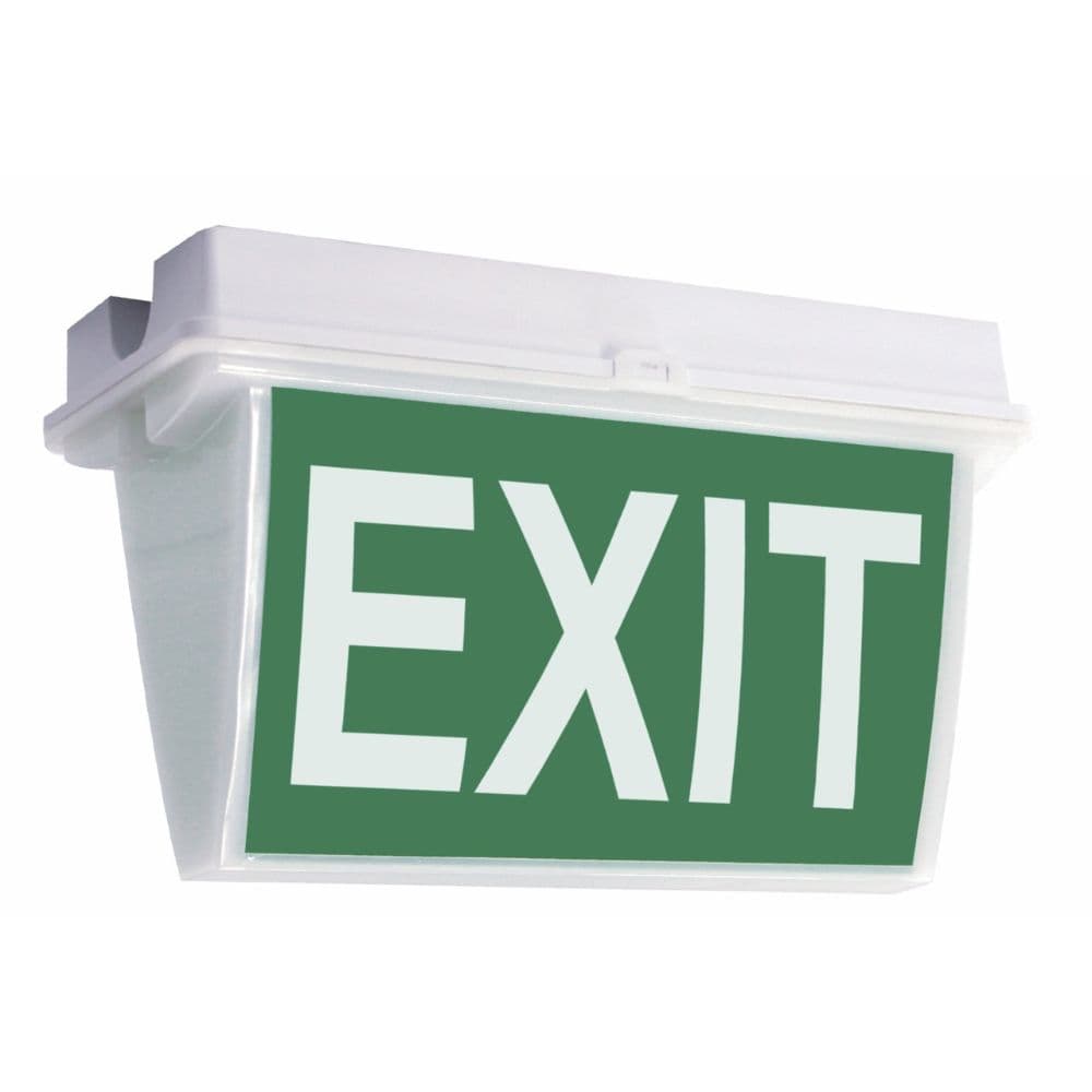 Lampa exit 18 led tavan 5.5W IP65 6500K 3H emergenta+autocolant EXIT