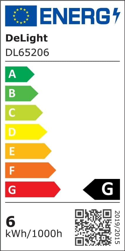 Bec Led Lumanare E14, model C37, 6W=50W, lumina rece