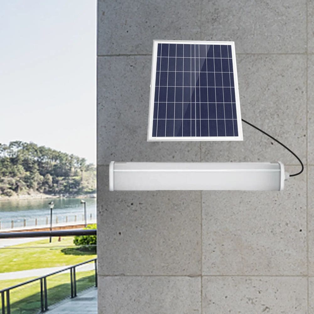 Corp liniar led cu panou solar 6V/15W 600X72X68mm  - 60W