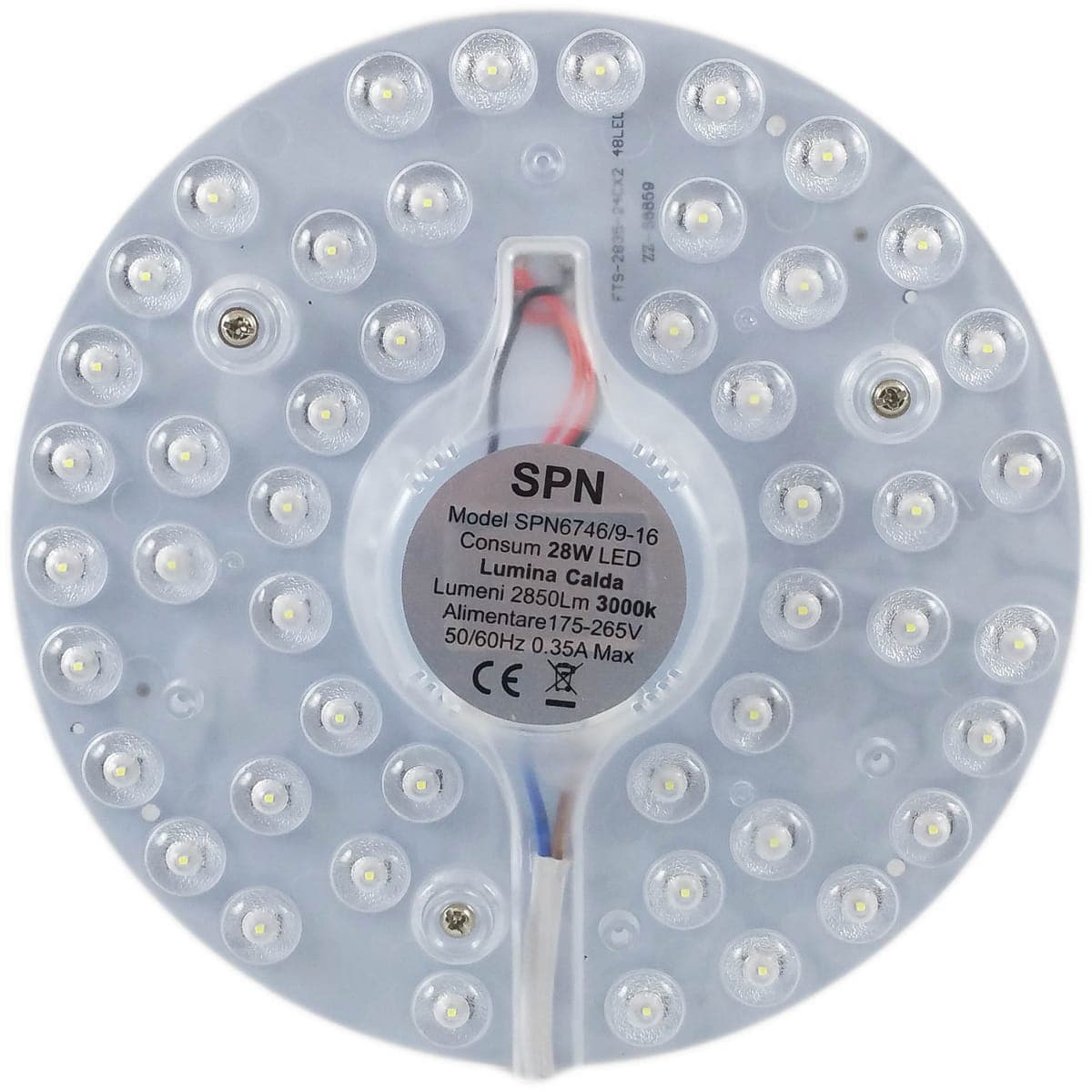 Modul Led pt Aplica Fi180, 28W=250W, 3000K, lumina calda