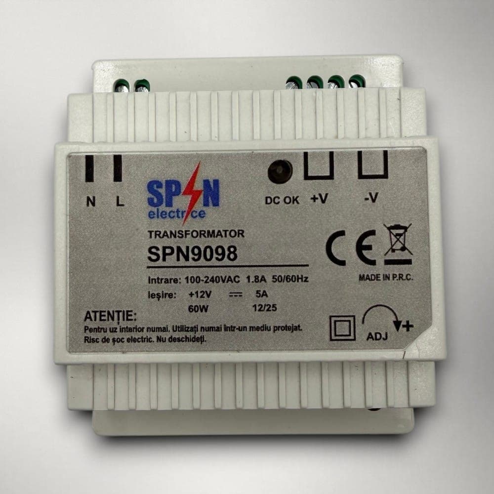 Transformator 230V-12V/60W/5A